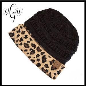 COPY - Exclusives Leopard Warm Beanie